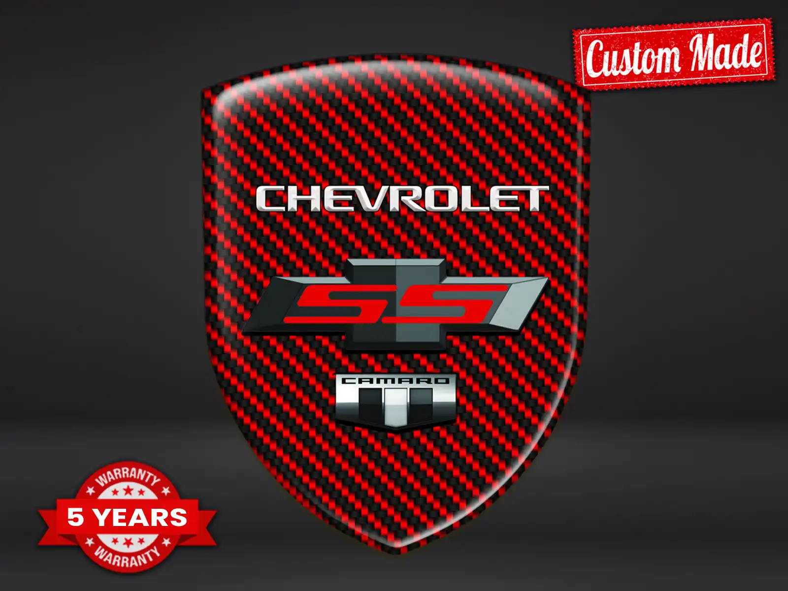 Chevrolet Decalcomanie Parabrezza Auto Sportivi Pro Robusti